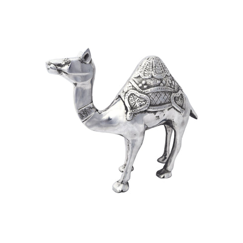 Natriel Aluminium Camel Figurine for Home Decor