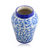 Natriel Blue Pottery Decorative Handi Vase—White and Blue