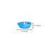Natriel Blue Pottery Diyas - Set of 4—Turquoise