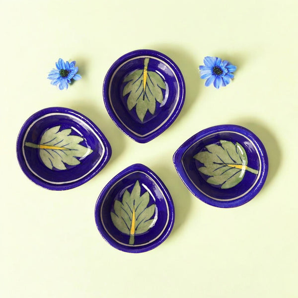 Natriel Blue Pottery Diyas