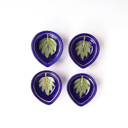 Natriel Blue Pottery Diyas