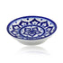 Natriel Blue Pottery Floral Pattern Decorative Plate—Cobalt Blue—6” 6