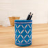 Natriel Blue Pottery Pen Holder