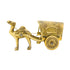 Natriel Brass Camel Cart