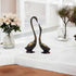Brass Swan Pair