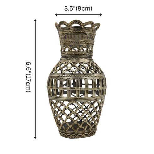 Natriel Brass flower vase