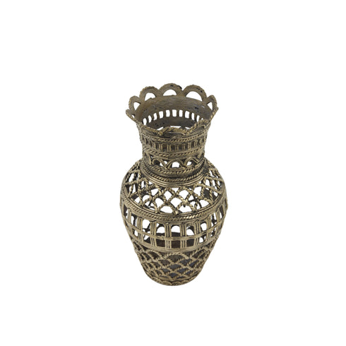 Natriel Brass flower vase