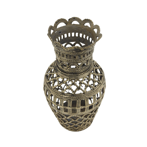 Natriel Brass flower vase