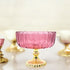 Pink Decorative Glass Fruit Bowl – Elegant Centerpiece for Dining and Home Decor