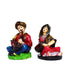 Natriel Folk Musician Couple Showpiece for Home Décor