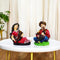 Folk Musician Couple Showpiece for Home Décor