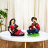 Folk Musician Couple Showpiece for Home Décor