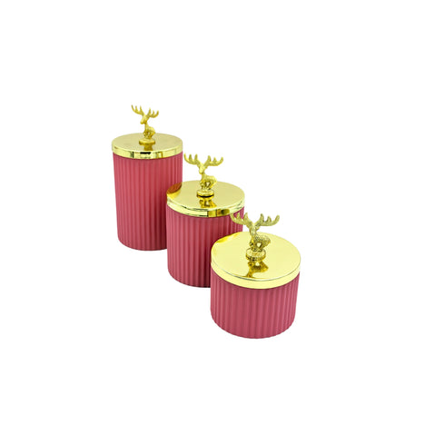 Natriel Glass Containers with Lid