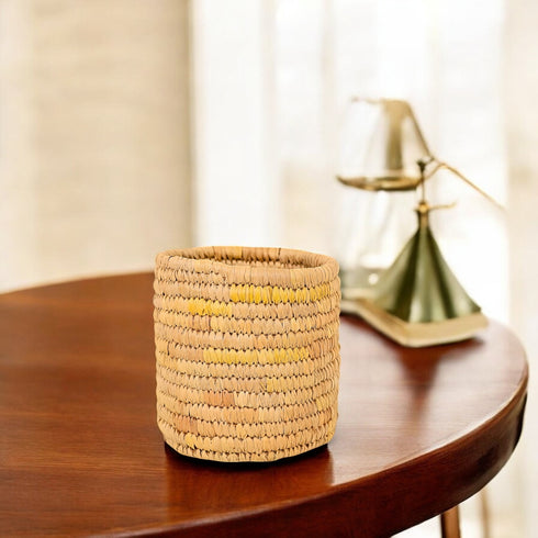 Natriel Handcrafted Sabai Grass Small Utility Container