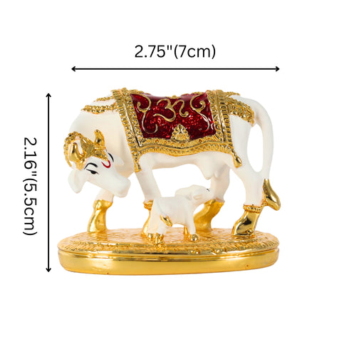 Natriel Kamdhenu Cow Statue