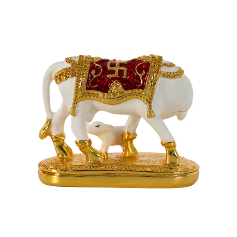 Natriel Kamdhenu Cow Statue