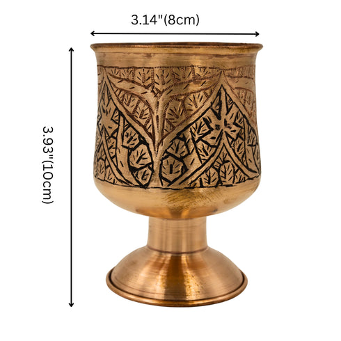 Natriel Kashmiri Copper Black Glass 446