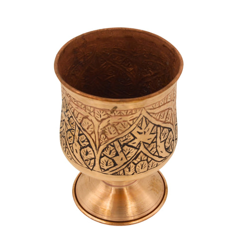 Natriel Kashmiri Copper Black Glass 446