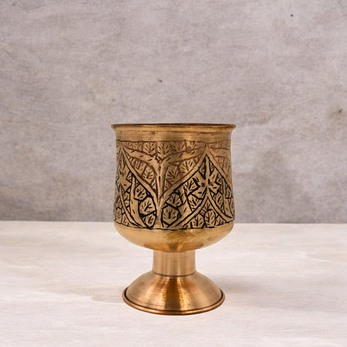 Natriel Kashmiri Copper Black Glass