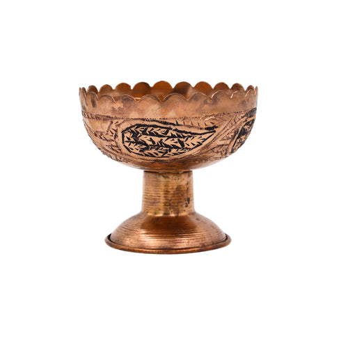 Natriel Kashmiri Copper Dessert Bowl