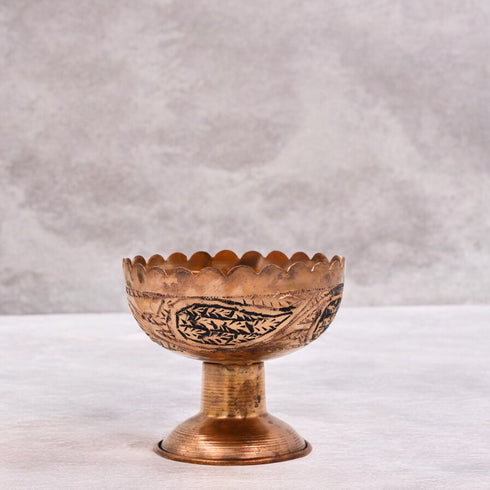 Natriel Kashmiri Copper Dessert Bowl