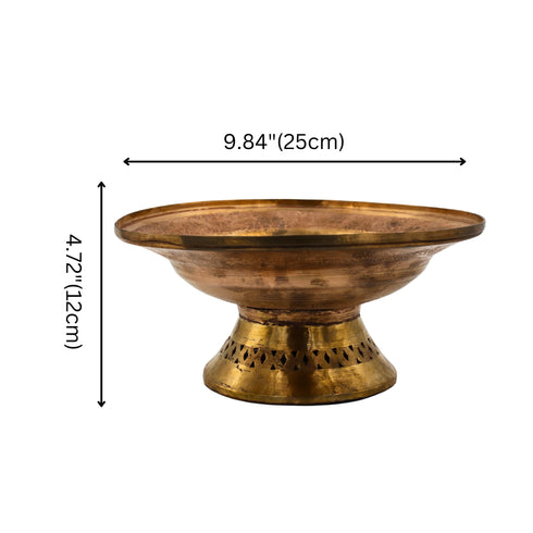 Natriel Kashmiri Copper Etched Bowl 435