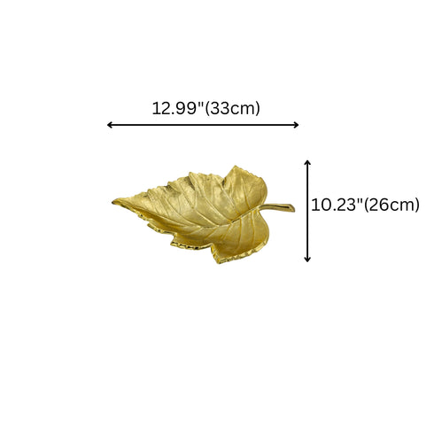 Natriel Leaf Decorative Platter