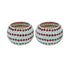 Mosaic T-light - Dotted Pattern - Set of 2