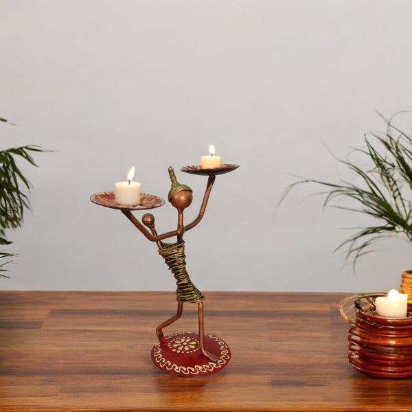 Mother and Baby T-Light Holder