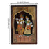 Natriel Mysore Inlay Radha Krishna Wall Decor