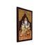 Natriel Mysore Inlay Rosewood Painting – Lord Ganesha Seated on a Royal Singhasan