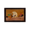Mysore Inlay Rosewood Painting of Elephant Carrying a Tree Branch