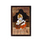 Natriel Mysore Inlay Rosewood Painting of Lord Ganesha with Veena
