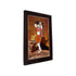 Natriel Mysore Inlay Rosewood Painting of a Lady Carrying Bundle of Woods