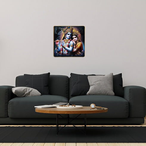 Natriel Radha-Krishna Resin Wall Painting