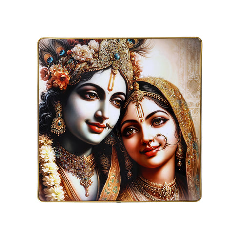 Natriel Radha-Krishna Resin Wall Painting