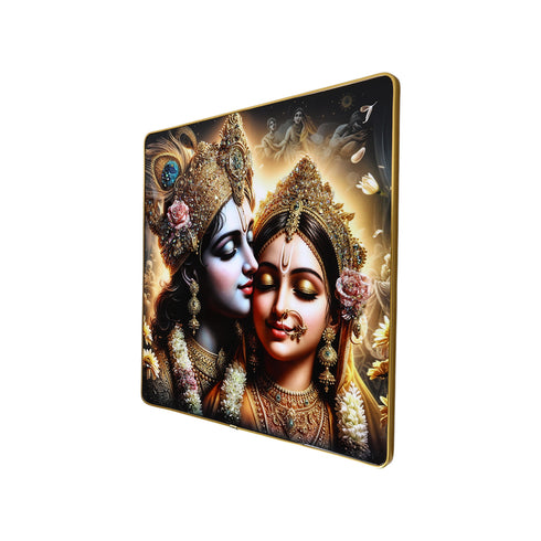 Natriel Radha-Krishna Resin Wall Painting