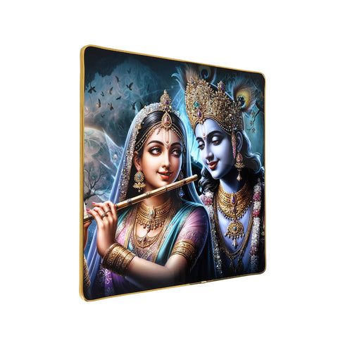 Natriel Radha-Krishna Resin Wall Painting