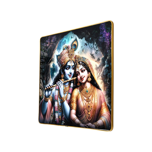 Natriel Radha-Krishna Resin Wall Painting