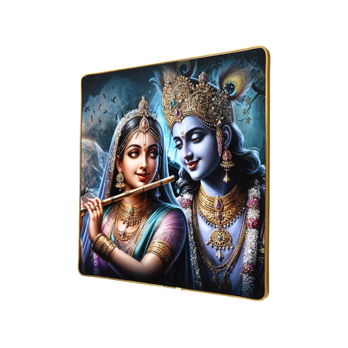Natriel Radha-Krishna Resin Wall Painting
