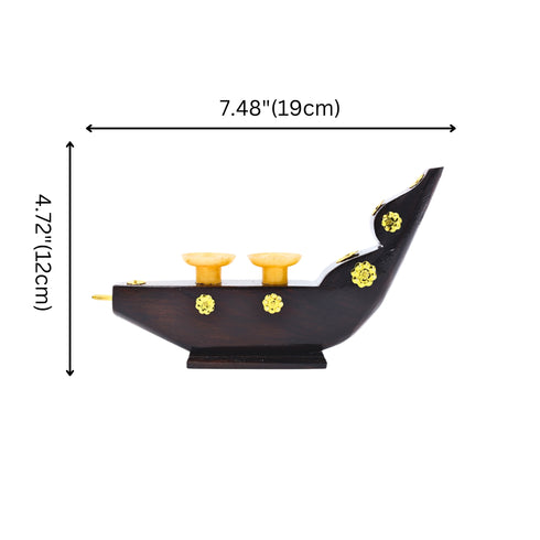 Natriel Snake Boat Pen Holder