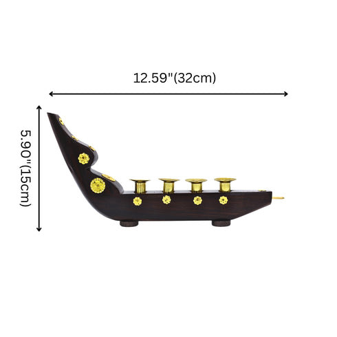 Natriel Snake Boat Pen Holder