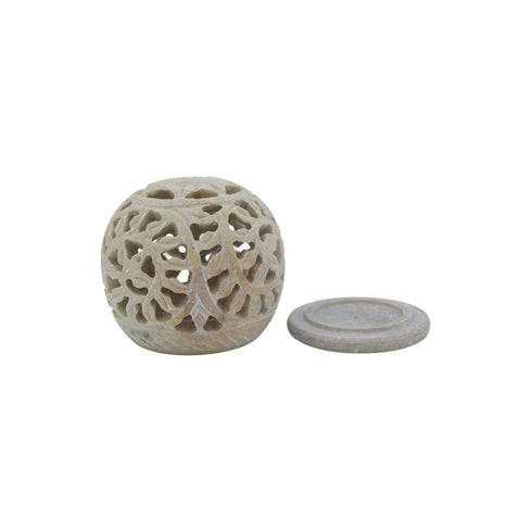 Natriel Soapstone T-light Candle Holder