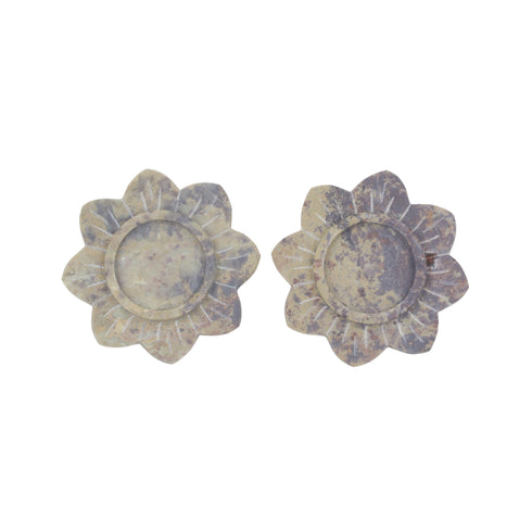 Natriel Soapstone T-light Candles Holder