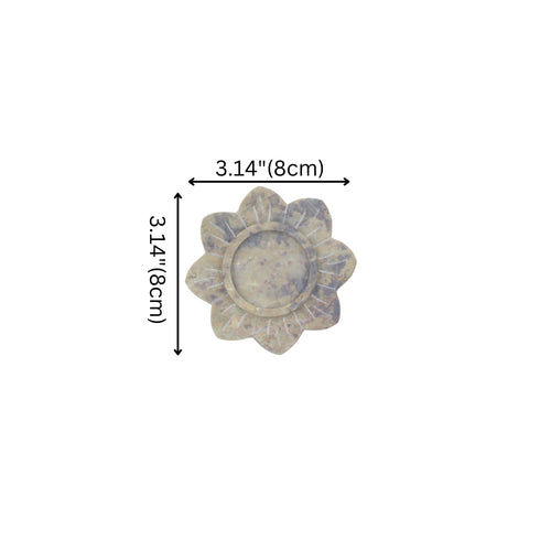 Natriel Soapstone T-light Candles Holder