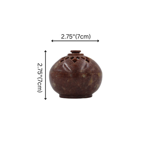 Natriel Soapstone T-light Candles Holder