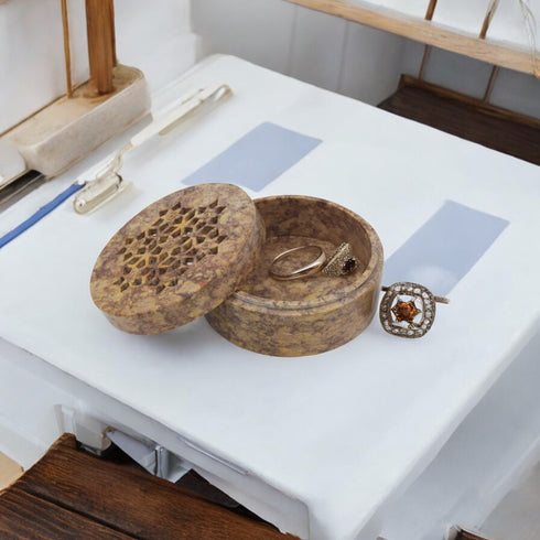 Natriel Soapstone Utility Box