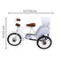 Natriel Vintage Cycle Rickshaw Showpiece