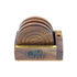 Natriel Wooden Coasters Set