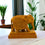 Natriel Wooden Elephant Statue